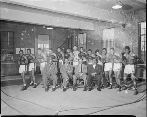 Howard University boxing team [acetate film photonegative]