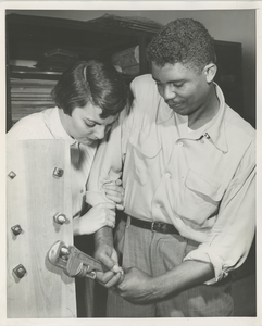 Man using a wrench