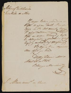 Letter from Policarzo Martinez to Alcalde García, April 20, 1846