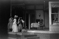 Production photograph, scene from "Seven Little Rebels" performed at Pioneer Memorial Theatre, University of Utah, 1963 [36]