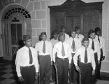 Redd Williams drill team, 1949