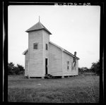 Negro church. Mississippi Delta near Greenville, Mississippi