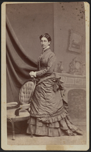 Carte-de-visite portrait of Anna M. Stanton