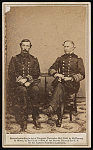 [Captain Percival Drayton and Admiral David Farragut of U.S. Navy in uniforms]