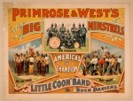 Primrose &amp; West's Big Minstrels America's champion.