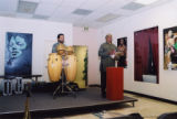 Eugene Redmond accompanied by Selwyn Jones on drums