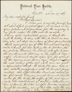 Letter from Alfred Harry Love, Philad[elphi]a, [Pa.], to William Lloyd Garrison, [April] 27. 1867