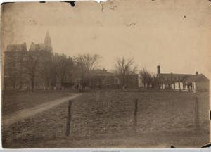 1910 View of Campus Looking East