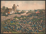 Charge of the 24th and 25th Colored Infantry and rescue of Rough Riders at San Juan Hill, July 2nd, 1898