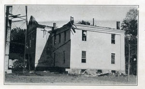 Anthony Hall after Fire, Storer College, Harpers Ferry, W. Va.