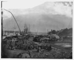 [City Point, Va. Federal supplies deposited on the landing]