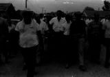 Martin Luther King, Jr., Ralph Abernathy, Stokely Carmichael, and others, participating in the "March Against Fear" through Mississippi, begun by James Meredith.