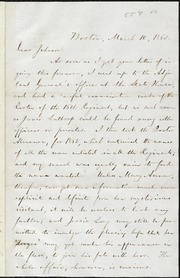 Thumbnail for Letter to] Dear Johnson [manuscript