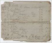 Receipt for payment from John R. Cocke to Brown and Burton, April 8, 1854