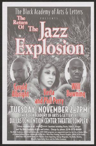 Flyer: The Jazz Explosion