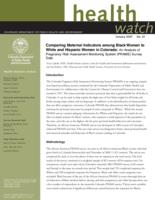 Thumbnail for Comparing maternal indicators among Black women to white and Hispanic women in Colorado : an analysis of pregnancy risk assessment monitoring system (PRAMS) survey data