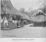 Habitation dans un village guyanais