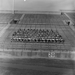 North Texas football team photo, 2