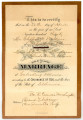 Marriage certificate