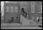 [Untitled photo, possibly related to: Negros going to church, Mound Bayou, Mississippi]