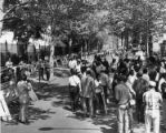 Civil rights demonstrators at Girard College