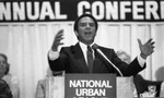 Andrew Young, 72nd Annual Urban League Convention, Los Angeles, 1982