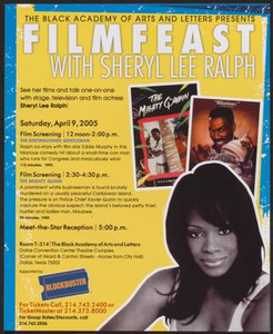 Flyer: Film Feast with Sheryl Lee Ralph