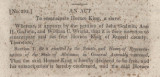 Legislative act granting the emancipation of Horace King of Russell County, Alabama.