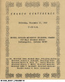 Bethel A.M.E. Church Church Conference Agendas and Programs, 1991-2004