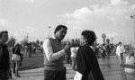 Brotherhood Crusade, Christmas parade and snowball fight, Los Angeles, 1986