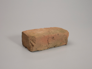 Brick from the chimney at Whitehead Plantation