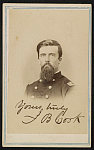 [Lieutenant Colonel Jeremiah B. Cook of Co. H, 4th Illinois Cavalry Regiment and 3rd U.S. Colored Troops (USCT) Cavalry Regiment in uniform]