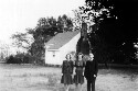 Helen, Ruth, and Jackson Davis at "Chantilly"