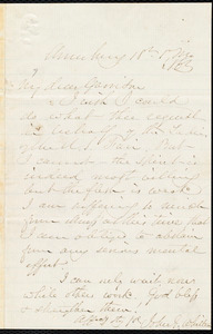 Thumbnail for Letter from John Greenleaf Whitter, Amesbury, [Mass.], to William Lloyd Garrison, 18 [January] 1863