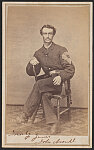 [Principal Musician John Q. Averill of Co. B and Co. K, 55th Illinois Infantry Regiment in uniform]