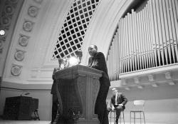 Martin Luther King, Hill Auditorium