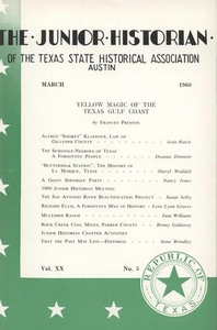 The Junior Historian, Volume 20, Number 5, March 1960