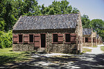 Slave, and later sharecropper, cottage at Boone Hall Plantation and Gardens in Mount Pleasant, South Carolina