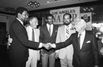 Actors at premiere, Los Angeles, 1984