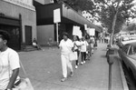 Protesters with Placards, Los Angeles, 1989