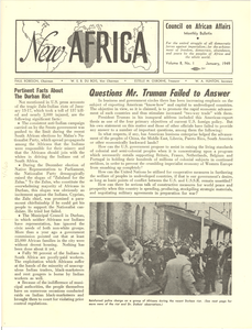 New Africa volume 8, number 1