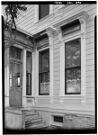 5.  October 1960 DETAIL OF WEST ELEVATION - John Muir House, Alhambra Boulevard, Martinez, Contra Costa County, CA