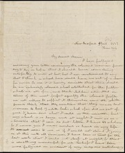 Letter to] My dearest Maria [manuscript