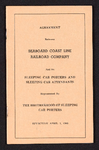 Thumbnail for Agreement between Seaboard Coast Line Railroad Company and its sleeping car porters and sleeping car attendants represented by the Brotherhood of Sleeping Car Porters