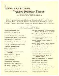 Indianapolis Recorder advertisement