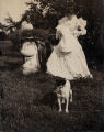 Celia, Katharine Hammond Billings, John Shaw Billings, [and] Preble [the dog], 1898.