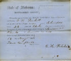 Montgomery County, Alabama Slave Holder Affidavits: May 13, 1861