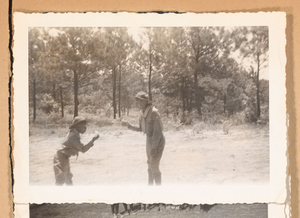 Photograph of Boy Scouts at camp, Lovejoy, Georgia