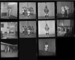 Set of negatives by Clinton Wright including Bishop Cox, Matt Kelly softball team, McDonald, Wonder World's Queen, Mr. Abbington's retirement banquet, Madison trophies presentation, Birtha and Verna, 1967