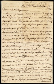 Letter to] Dearest Mrs. Chapman [manuscript